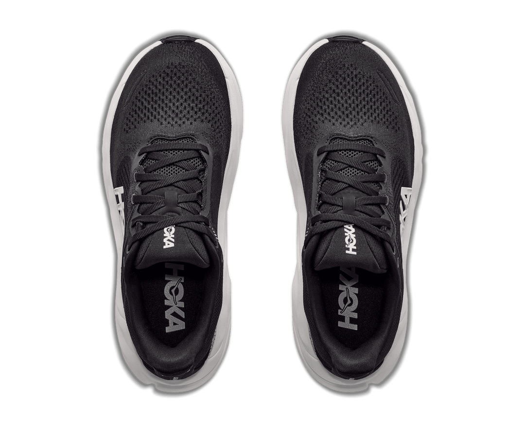 HOKA Men's Arahi 9 - BLACK / WHITE (Extra Wide)
