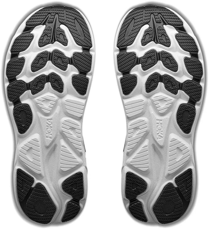 HOKA Women's CLIFTON 11 - BLACK / WHITE