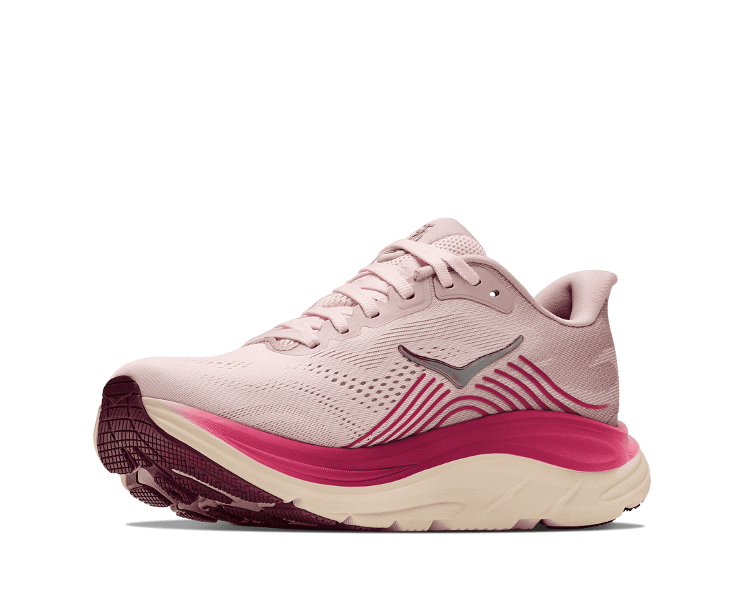 HOKA Women's Clifton 11 - PINK OPAL / ALABASTER (Wide)