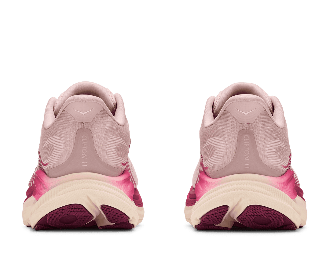 HOKA Women's Clifton 11 - PINK OPAL / ALABASTER (Wide)