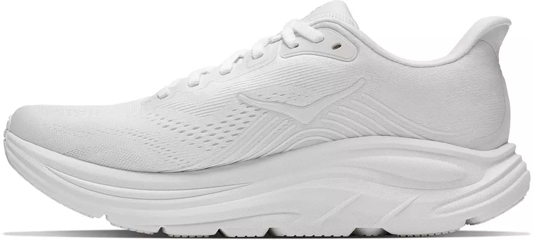 HOKA Women's CLIFTON 11 - WHITE / WHITE