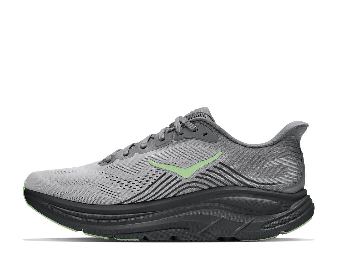 HOKA Men's Clifton 11 - GALACTIC GREY / STARDUST (Extra Wide)