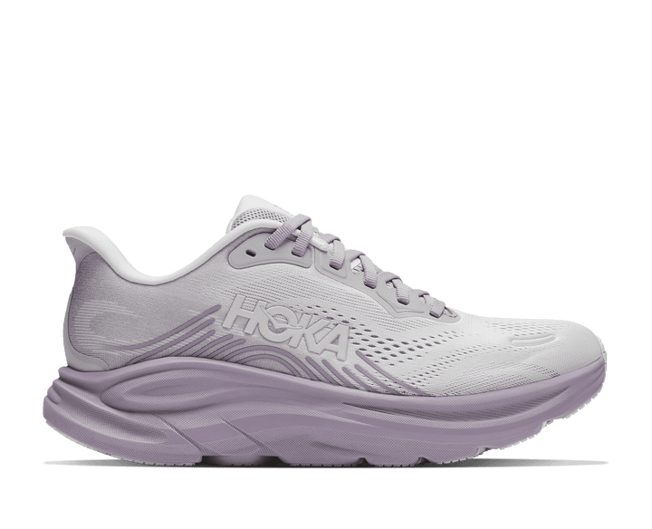 HOKA Women's Clifton 11 - STARDUST / MELLOW LILAC (Extra Wide)