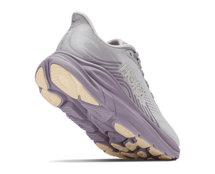 HOKA Women's Clifton 11 - STARDUST / MELLOW LILAC (Extra Wide)