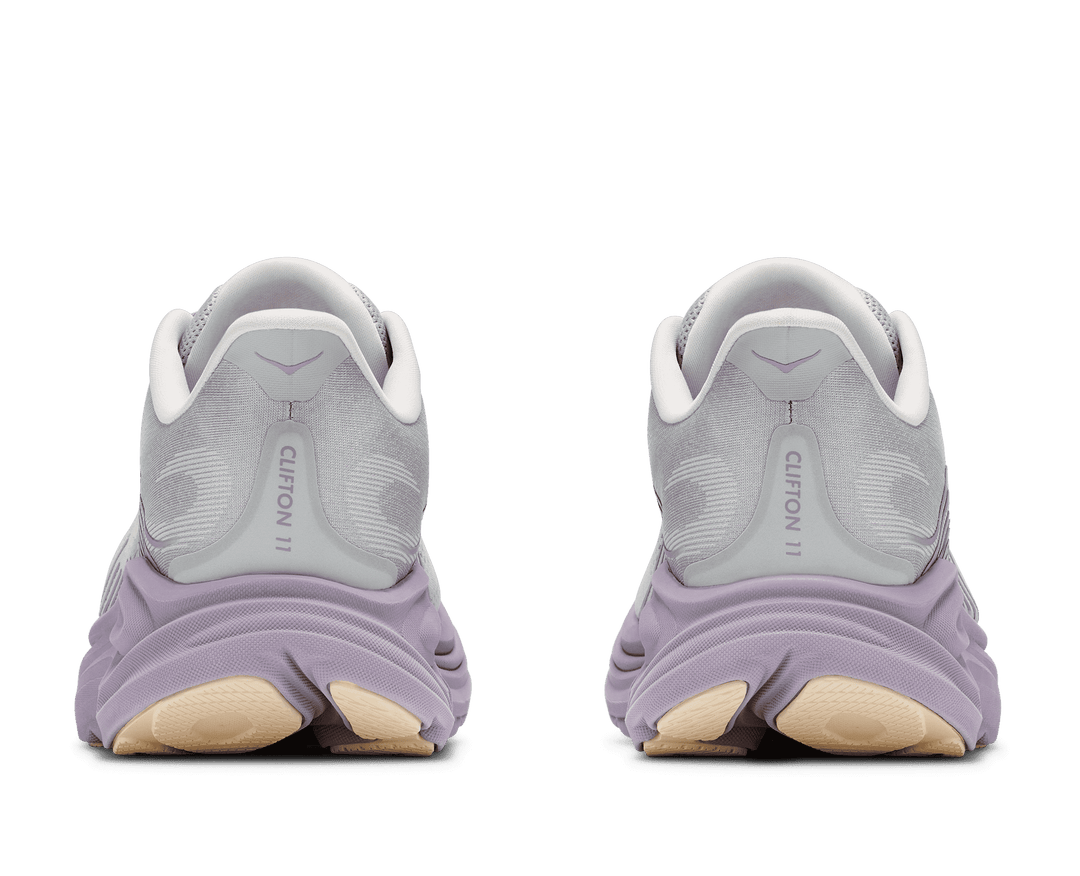 HOKA Women's Clifton 11 - STARDUST / MELLOW LILAC (Extra Wide)
