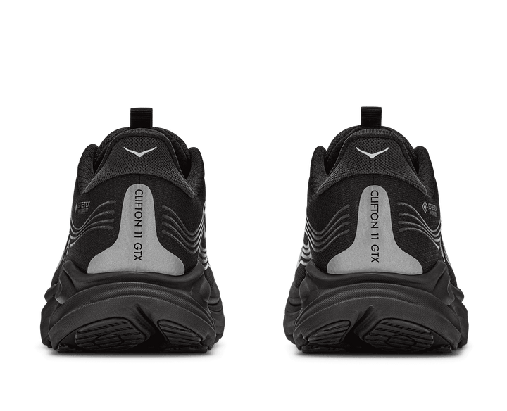 HOKA Women's Clifton 11 GTX - BLACK / BLACK (Wide)