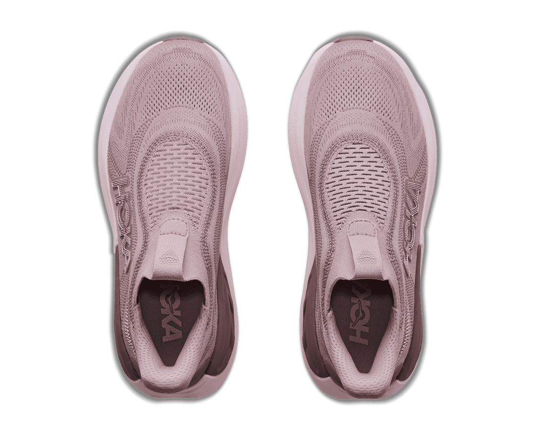 HOKA Women's Skyward Laceless - PINK OPAL / ALABASTER