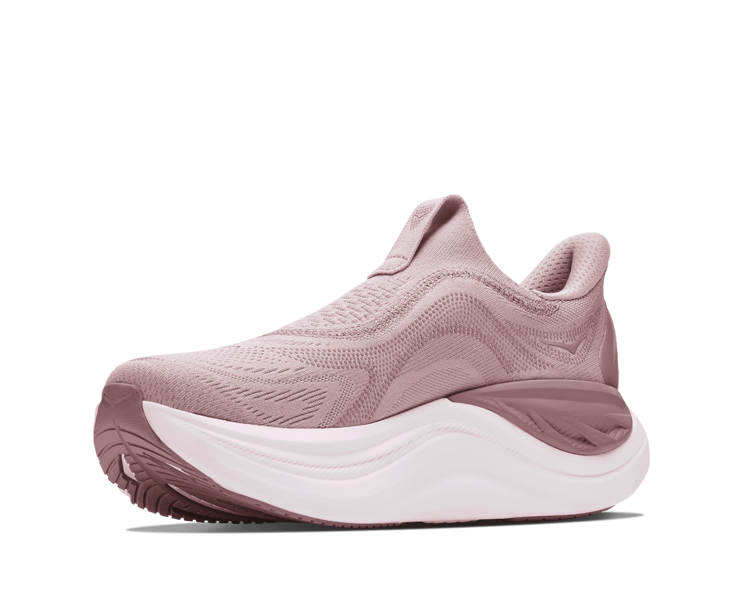 HOKA Women's Skyward Laceless - PINK OPAL / ALABASTER