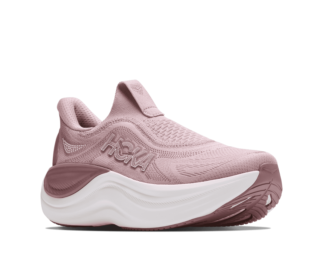 HOKA Women's Skyward Laceless - PINK OPAL / ALABASTER