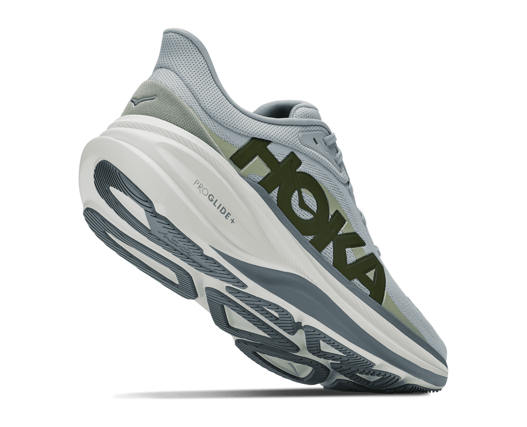 HOKA Men's Clifton Pro Glm - MINERAL BLUE / SPROUTED GREEN
