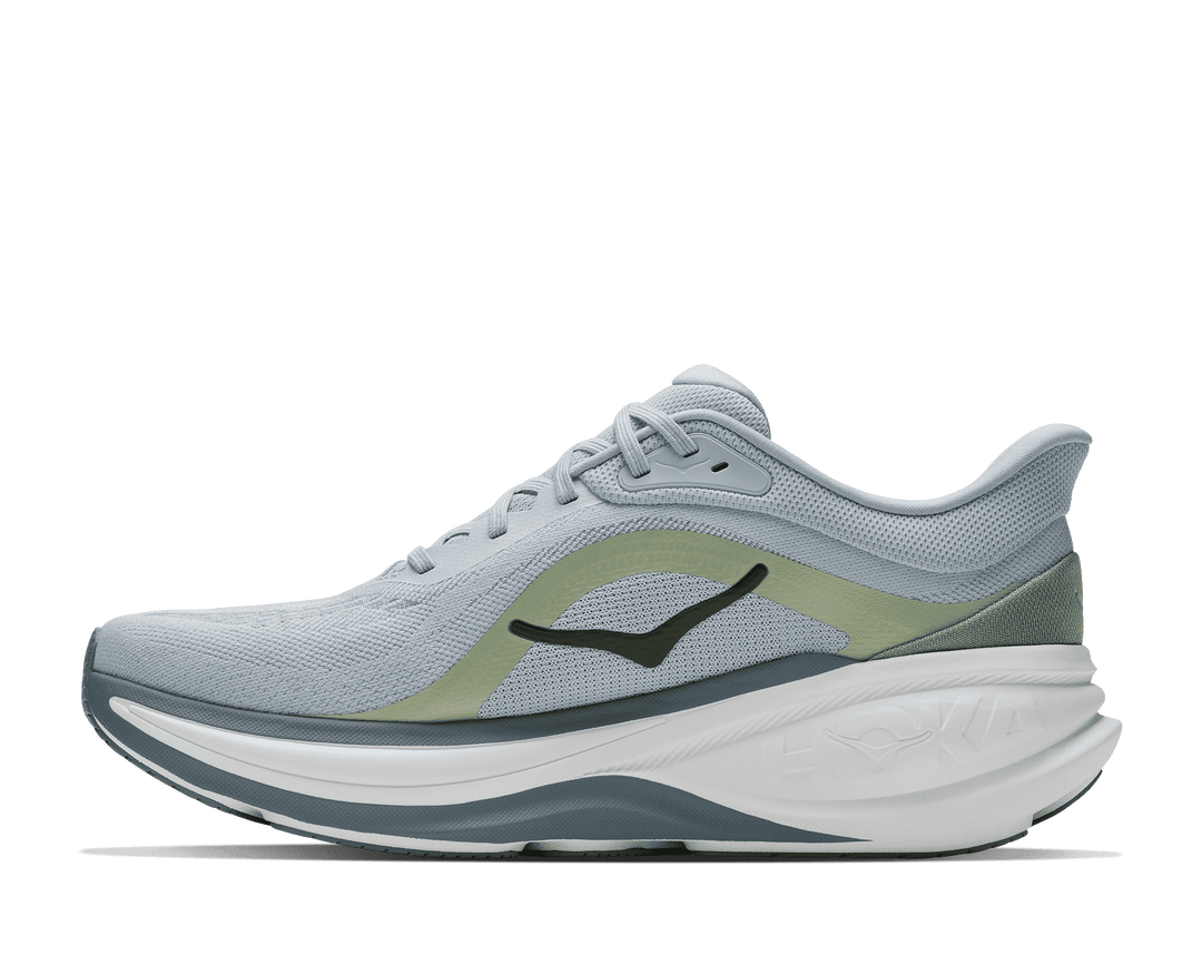 HOKA Men's Clifton Pro Glm - MINERAL BLUE / SPROUTED GREEN