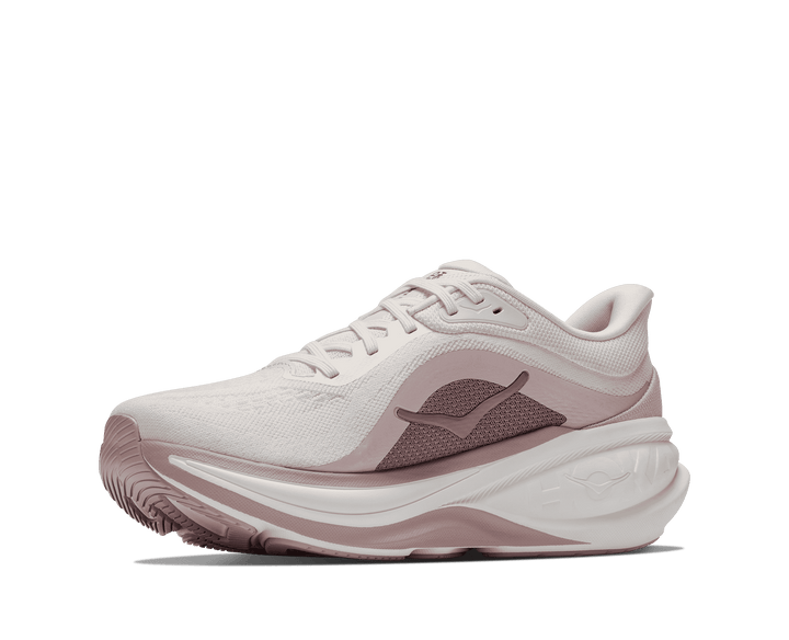 HOKA Women's Clifton Pro Glm - ALABASTER / PINK OPAL