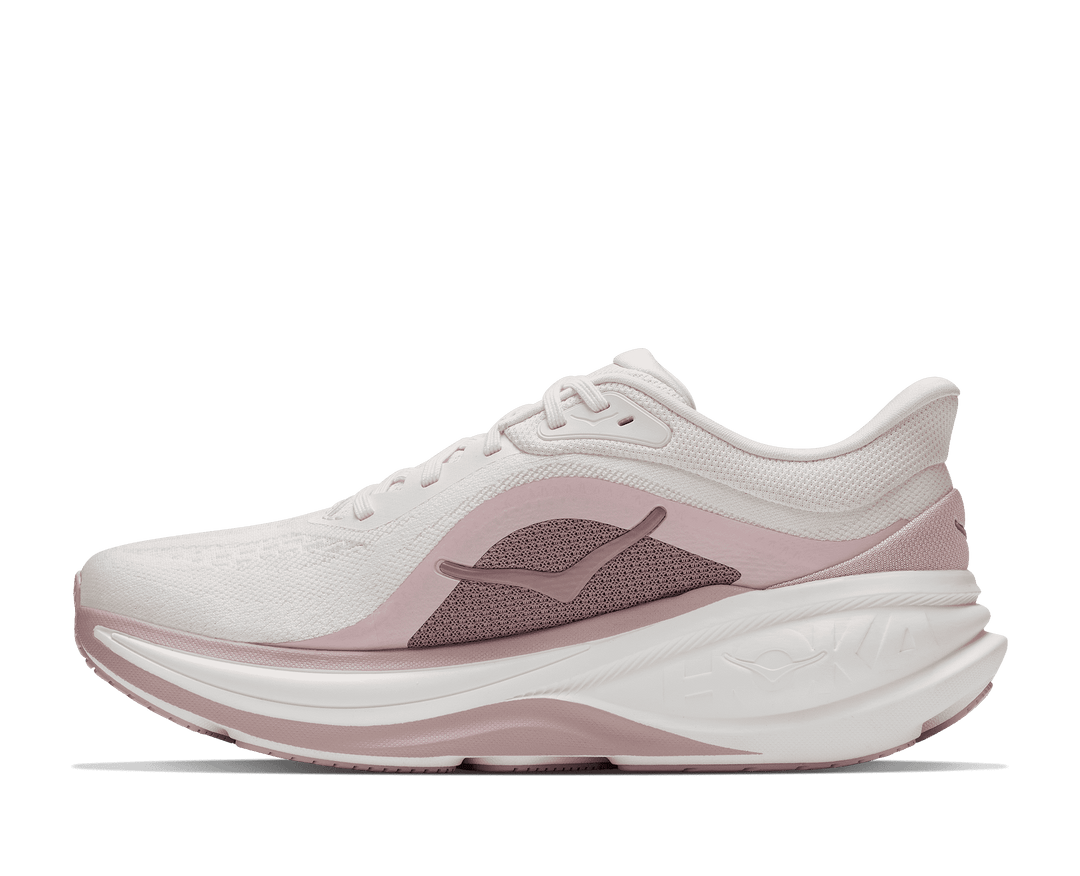 HOKA Women's Clifton Pro Glm - ALABASTER / PINK OPAL