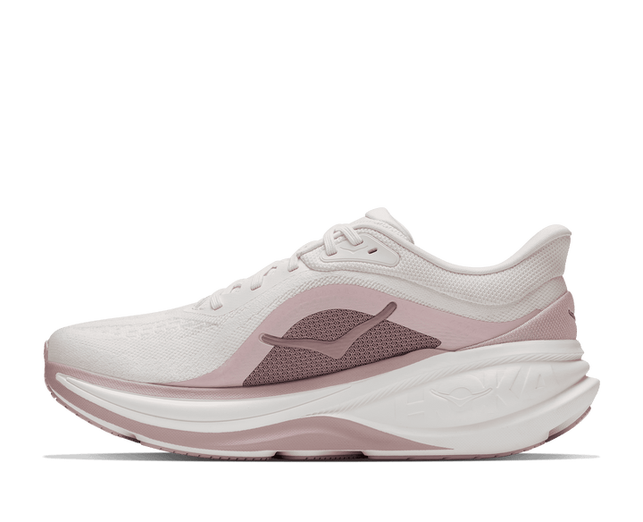 HOKA Women's Clifton Pro Glm - ALABASTER / PINK OPAL