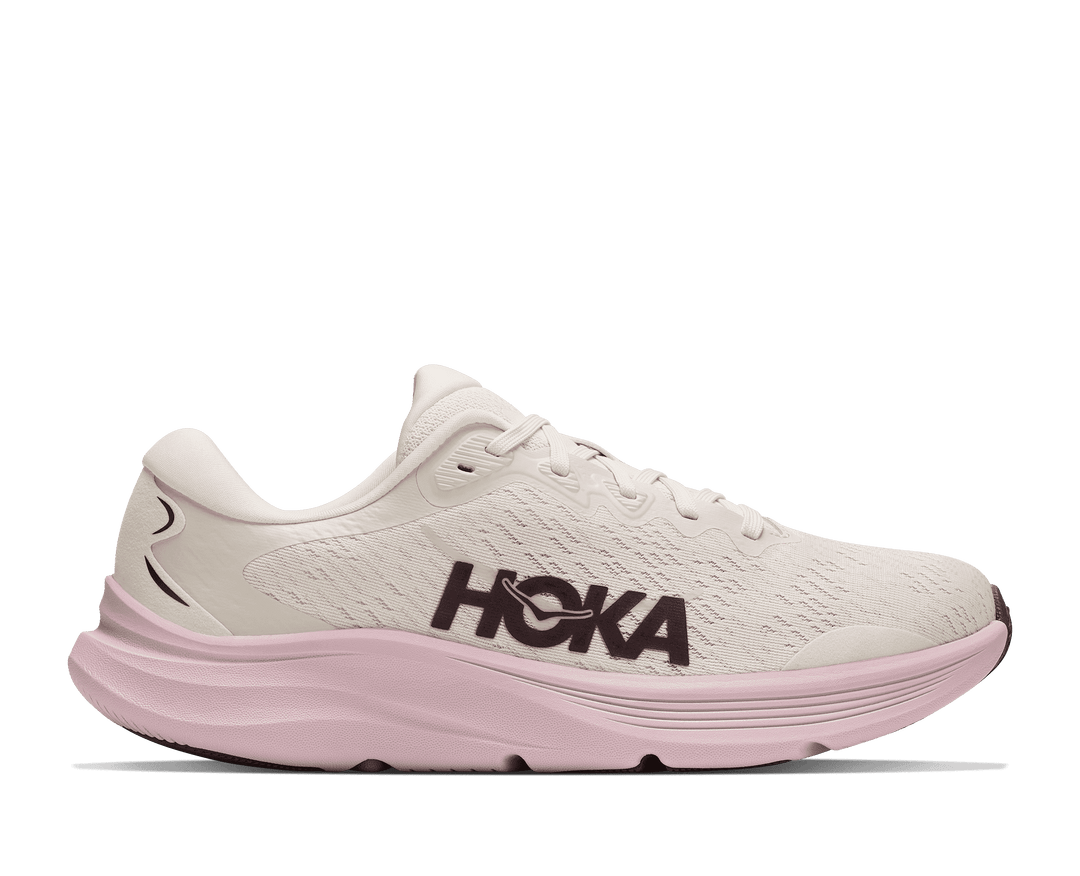 HOKA Women's Solimar 2 - ALABASTER / PINK OPAL (Wide)