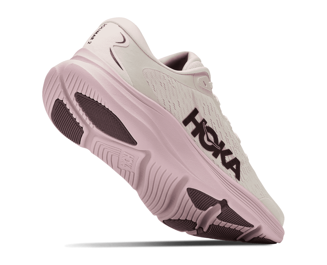 HOKA Women's Solimar 2 - ALABASTER / PINK OPAL (Wide)