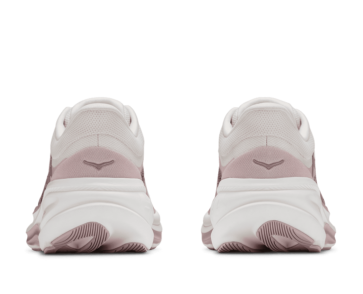 HOKA Women's Clifton Pro Glm - ALABASTER / PINK OPAL (Wide)