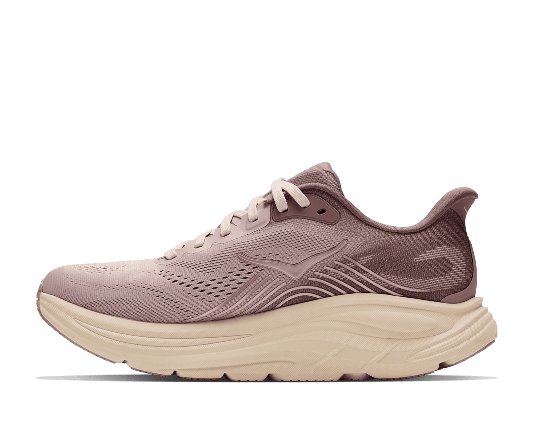 HOKA Women's Clifton 11 Glm - PINK OPAL / QUARTZITE (Wide)