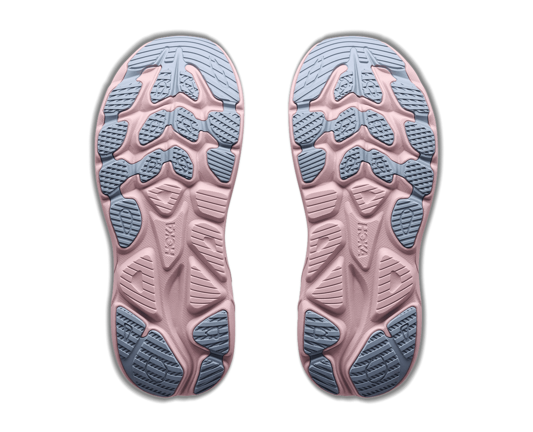 HOKA Women's Clifton 11 GTX Glm - ALABASTER / PINK OPAL (Wide)