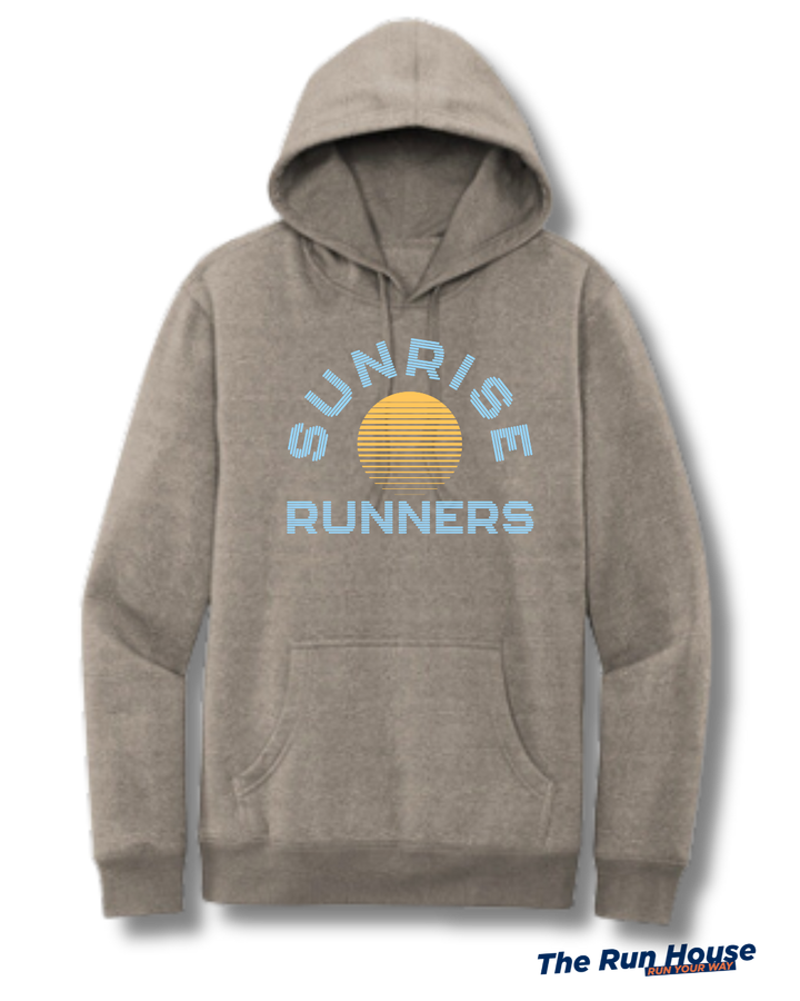 Sudadera polar con capucha para adultos Sunrise Runners (DT6100)