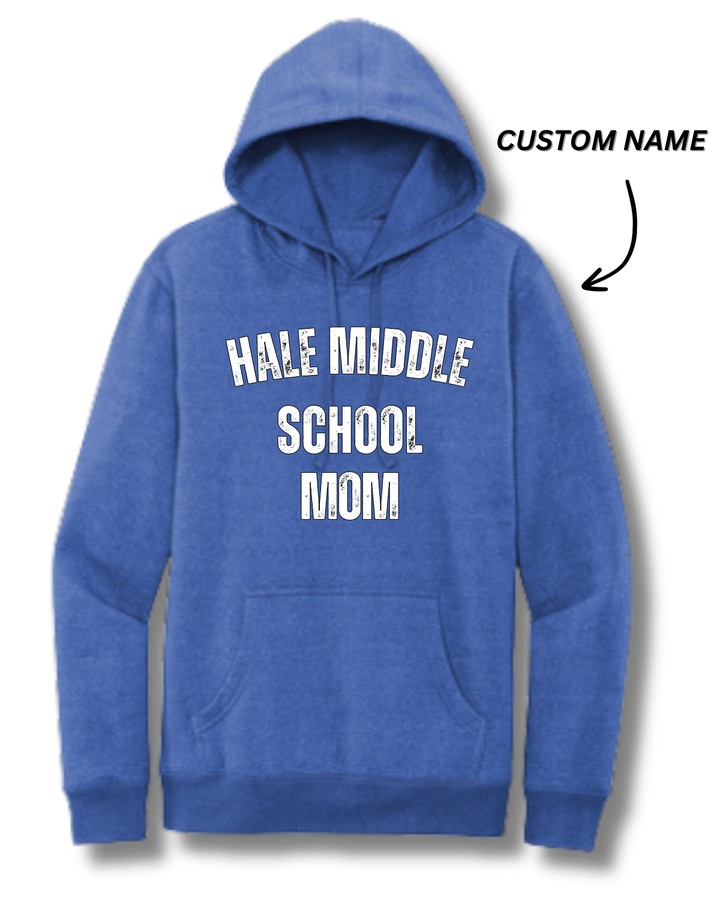 Hale Middle School MOM Unisex Fleece Hoodie (DT6100)