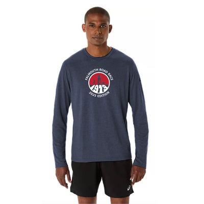 Falmouth Road Race 2025 - Camiseta ASICS PR LS Triblend para hombre (2011D378) (FRR-09)
