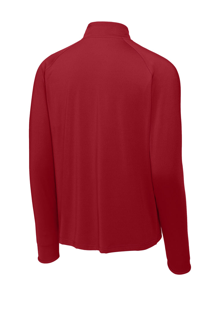 Crim - 5K on the RUNway - Suéter con cremallera de 1/4 para hombre (ST850)