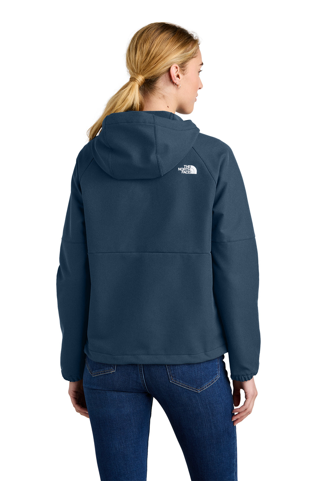 UCIN del General Brigham de Massachusetts - Chaqueta softshell con capucha Barr Lake para mujer de The North Face® (NF0A8BUE)