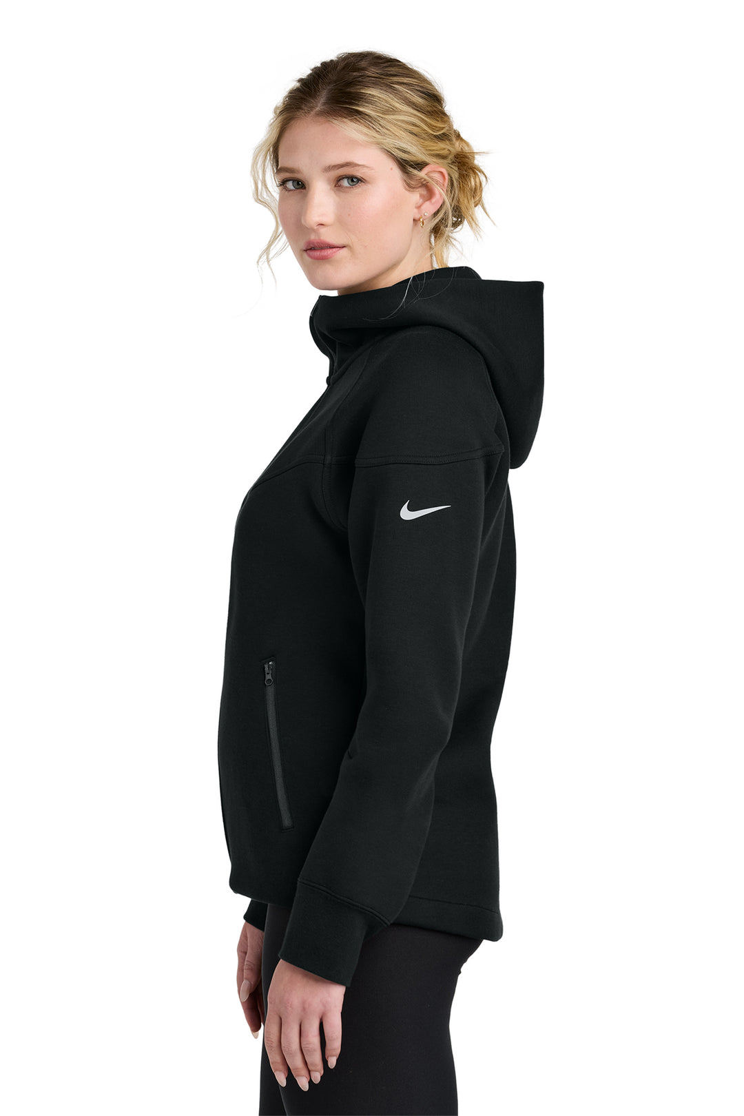 Sudadera con capucha y cremallera completa Nike Tech Fleece para mujer (NKFQ4798)