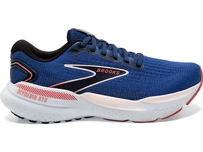 Brooks Glycerin GTS 21 para mujer, azul, rosa hielo y rosa (1204091B496)