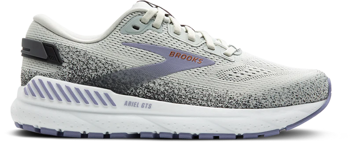 Brooks Womens Ariel GTS 24- Mercury/Ebony/Lavender