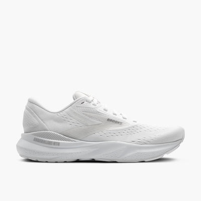 Brooks Adrenaline GTS 24 para mujer (ancho) - Blanco/Ostra/Aleación