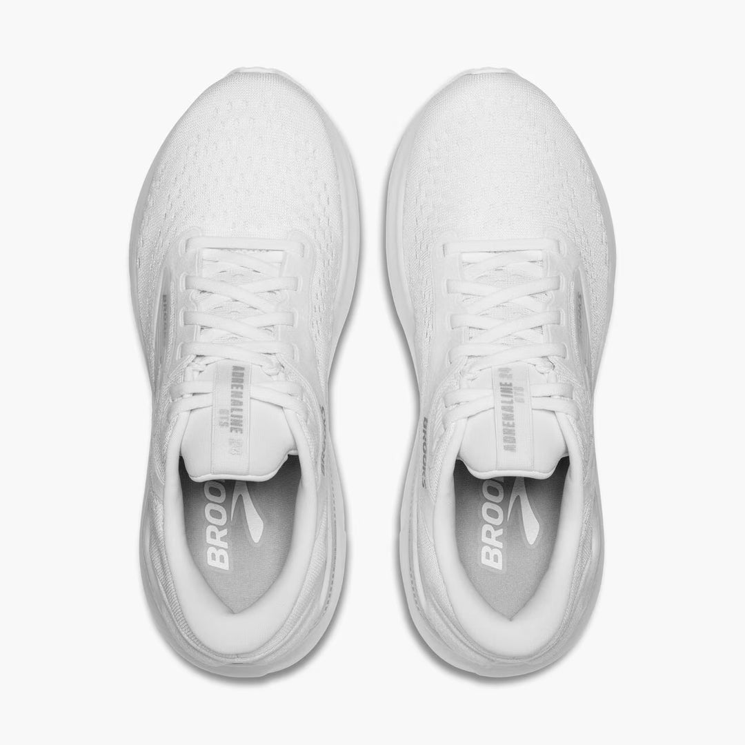 Brooks Women's Adrenaline GTS 24 - White/Oyster/Alloy