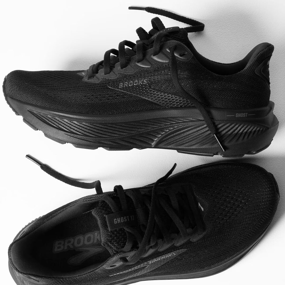Brooks Men's Ghost 17 - Black/Black/Ebony