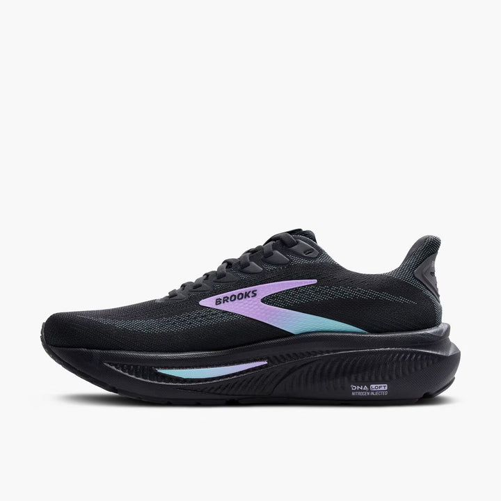 Brooks Ghost 17 para mujer - Gris/Agua clara/Morado