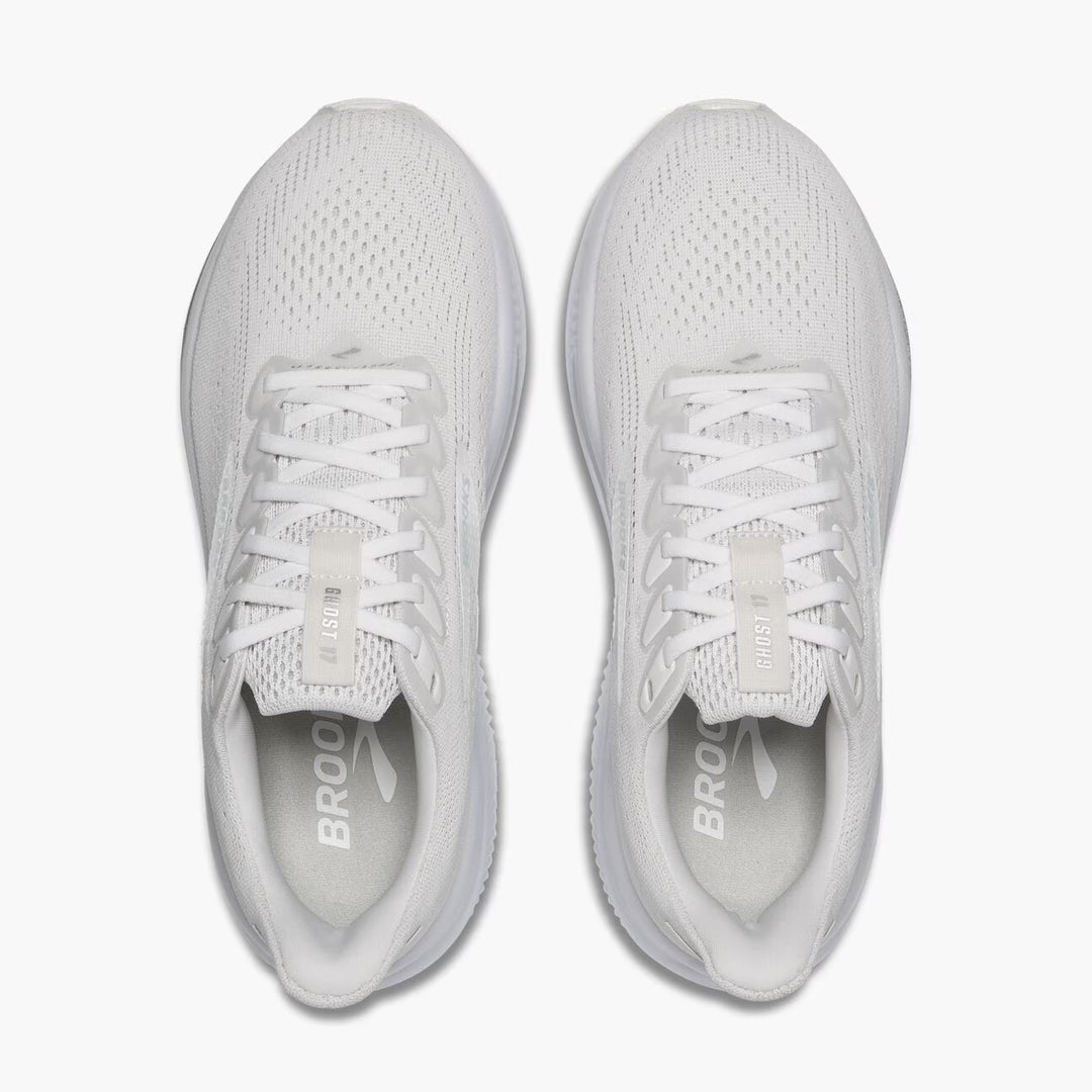Brooks Women's Ghost 17 - White/White/Grey