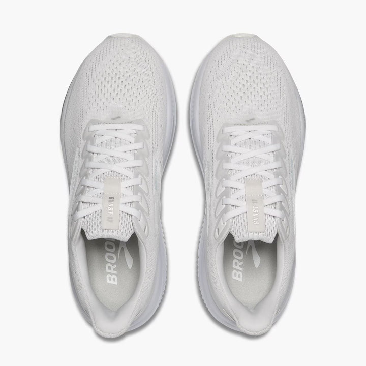 Brooks Women's Ghost 17 - White/White/Grey