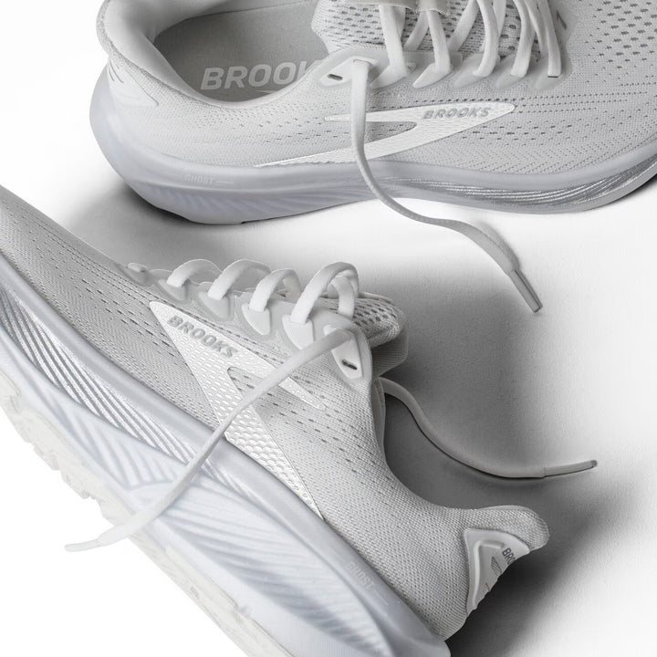 Brooks Women's Ghost 17 - White/White/Grey