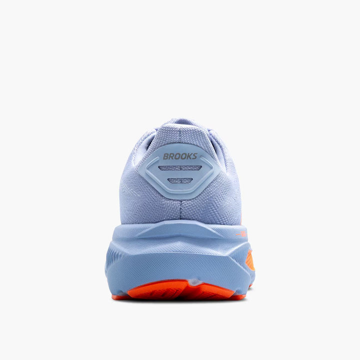 Brooks Ghost 17 para mujer - Azul garza/Blanco/Naranja