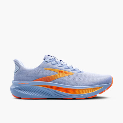 Brooks Women's Ghost 17 - Blue Heron/White/Orange
