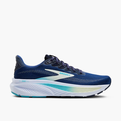 Brooks Ghost 17 para mujer - Azul marino/Verde/Turquesa