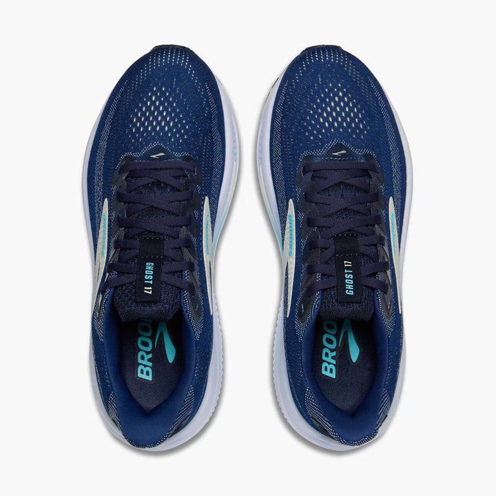 Brooks Women's Ghost 17 - Navy/Green/Turquoise