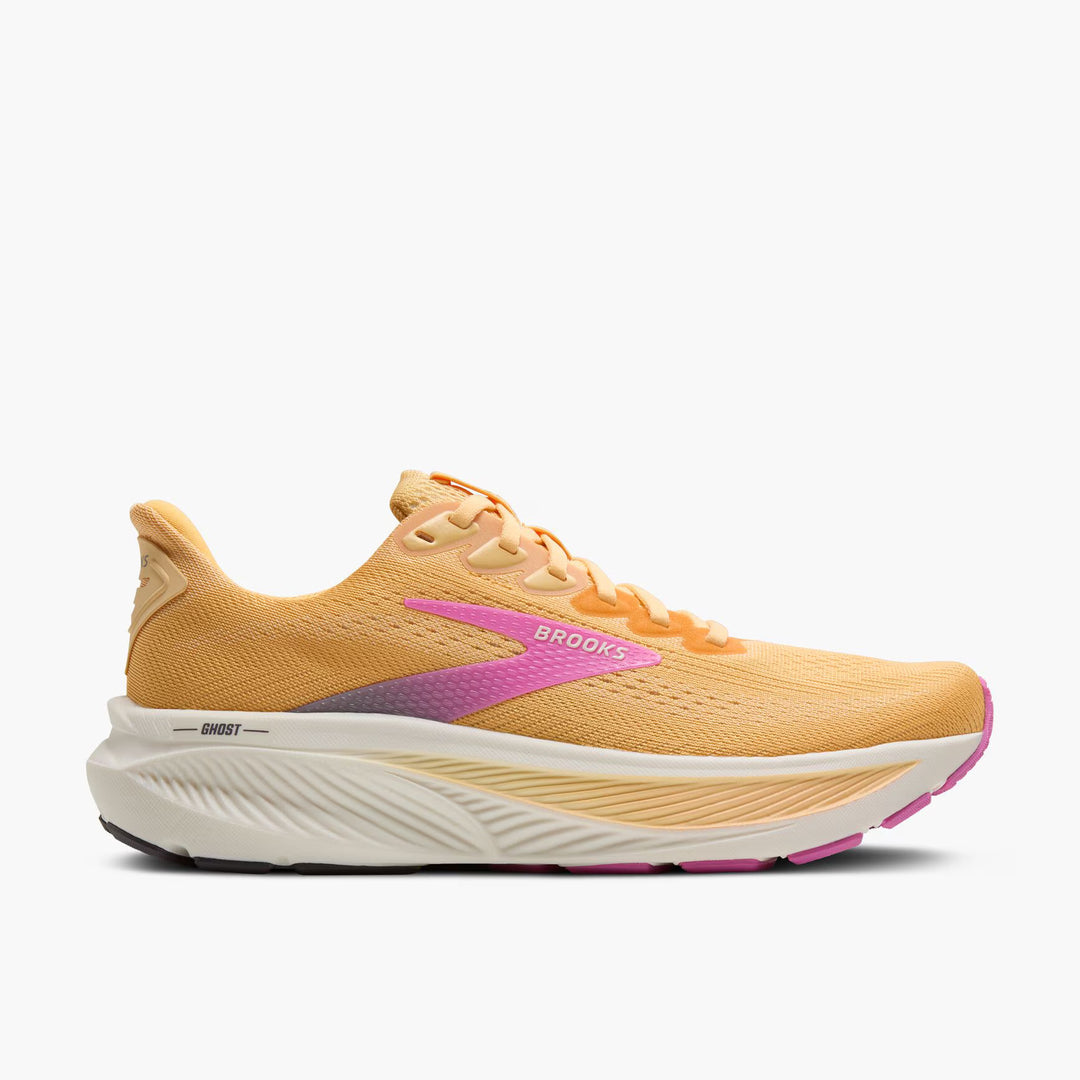 Brooks Women's Ghost 17 - Apricot/Grey/Pink