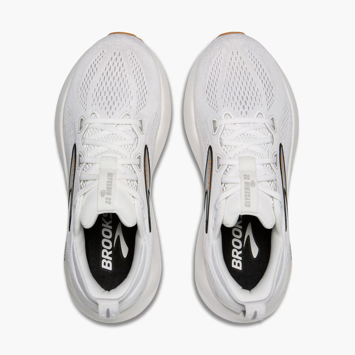 Brooks Glycerin 22 para mujer - Blanco/Gris/Negro