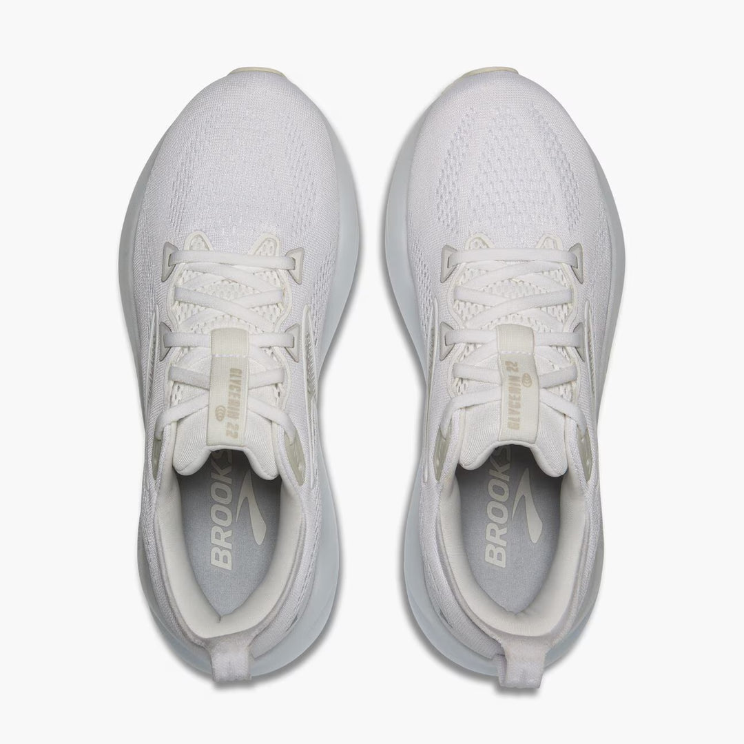 Brooks Glycerin 22 para mujer - Blanco/Blanco/Gris