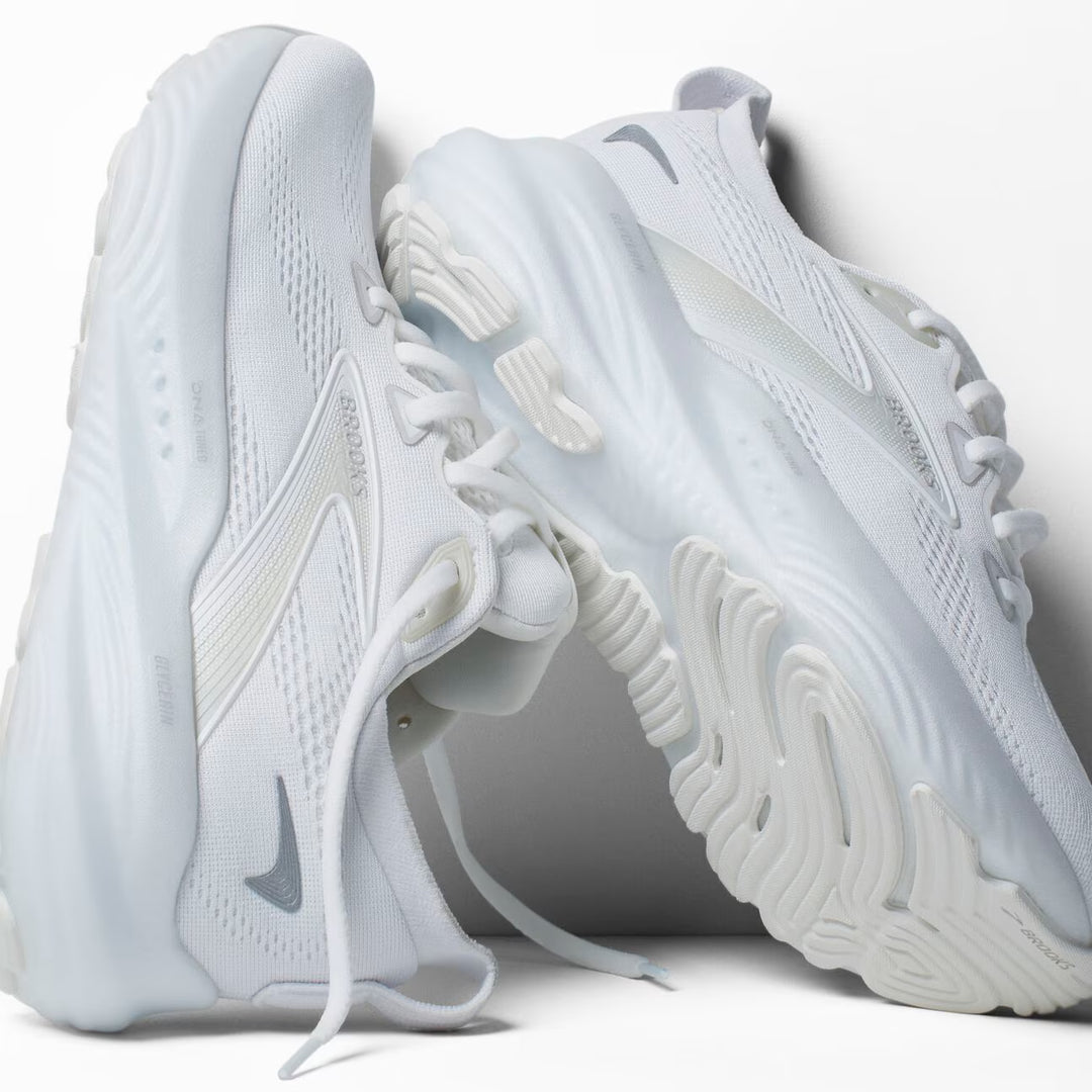 Brooks Glycerin 22 para mujer - Blanco/Blanco/Gris