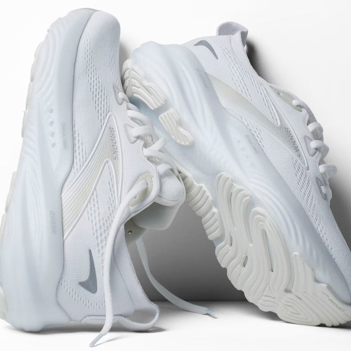 Brooks Glycerin 22 para mujer - Blanco/Blanco/Gris