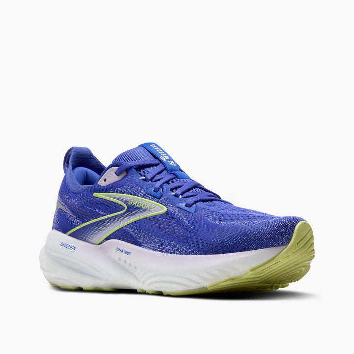 Brooks Glycerin 22 para mujer - Azul Amparo/Hyper Iris/Amarillo