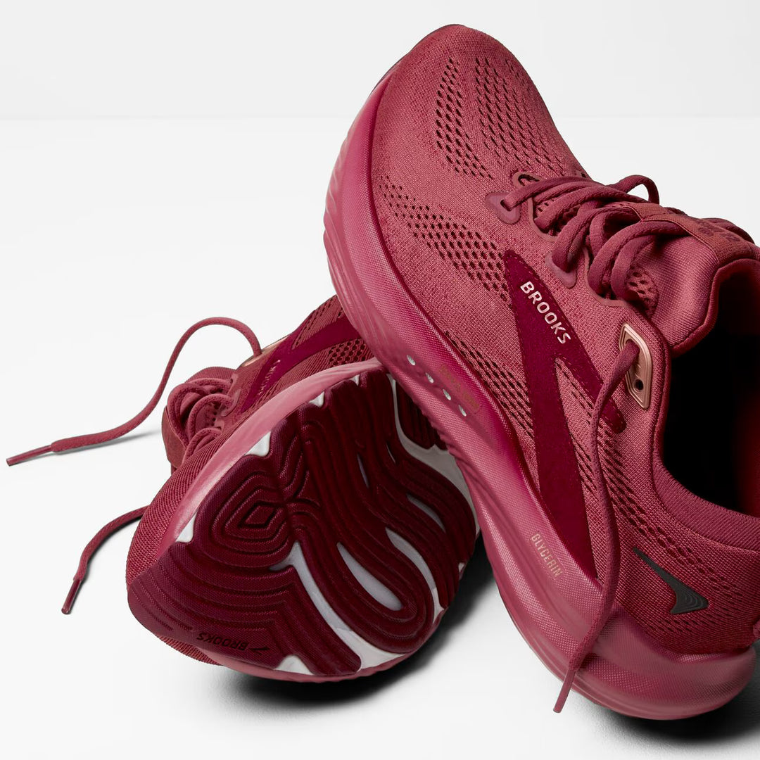 Brooks Glycerin 22 para mujer - Baya/Borgoña/Rosa
