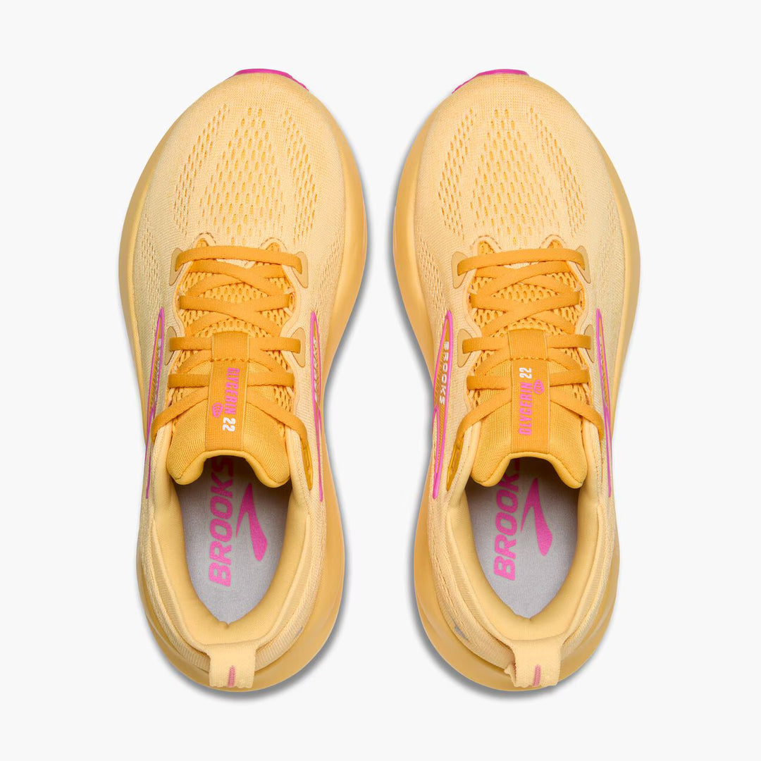 Brooks Glycerin 22 para mujer - Sherbert/Albaricoque/Rosa